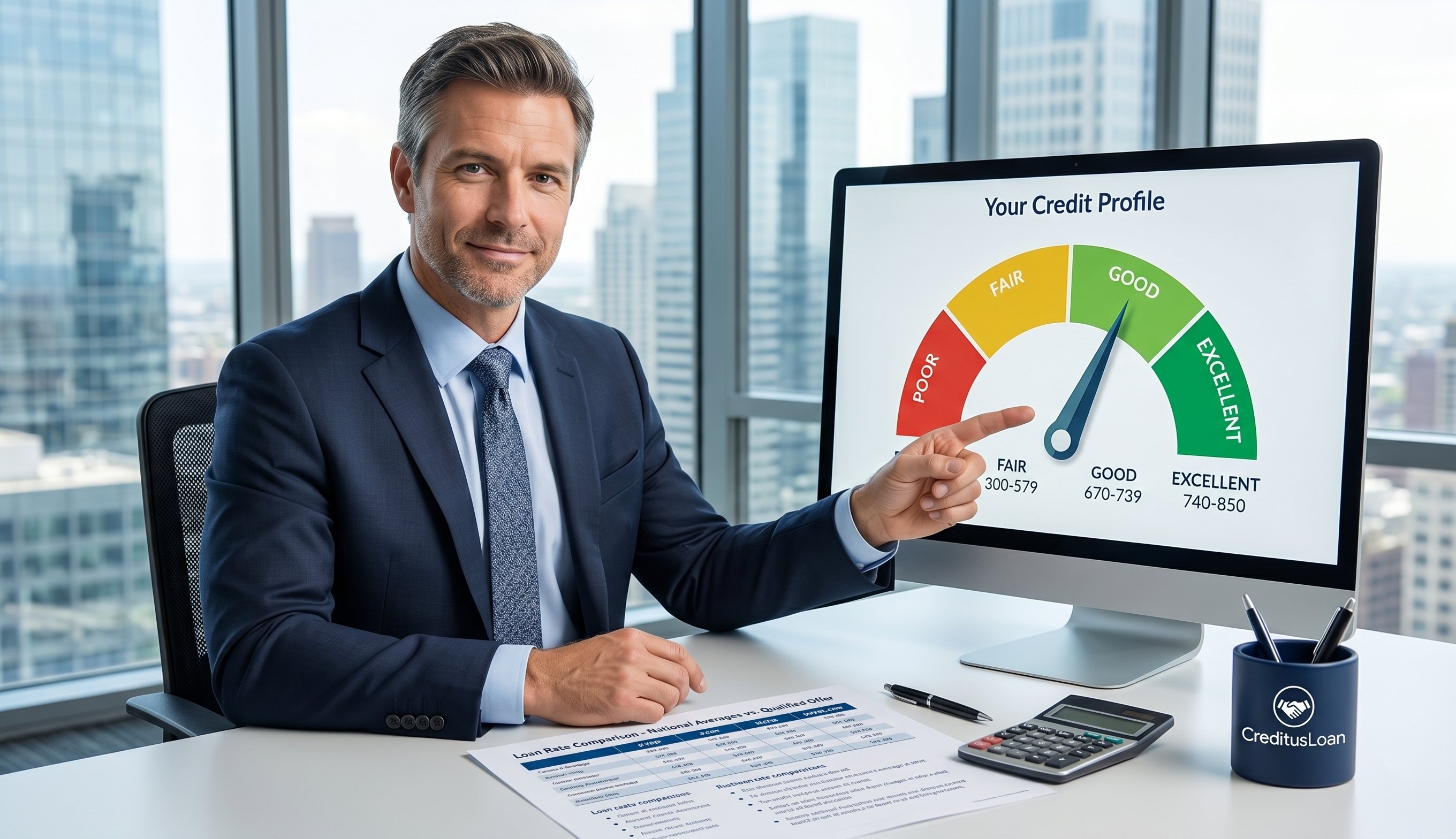 How your credit score affects the loan rate you receive